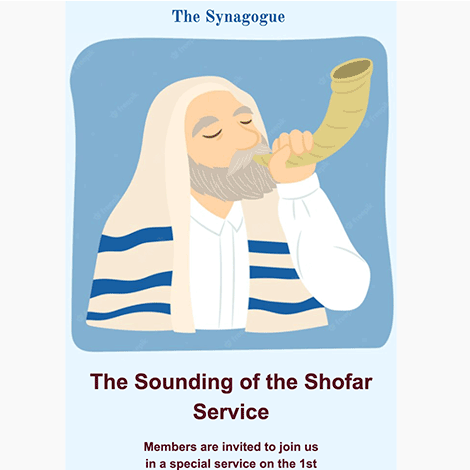 Rosh Hashanah Sounding of the Shofar